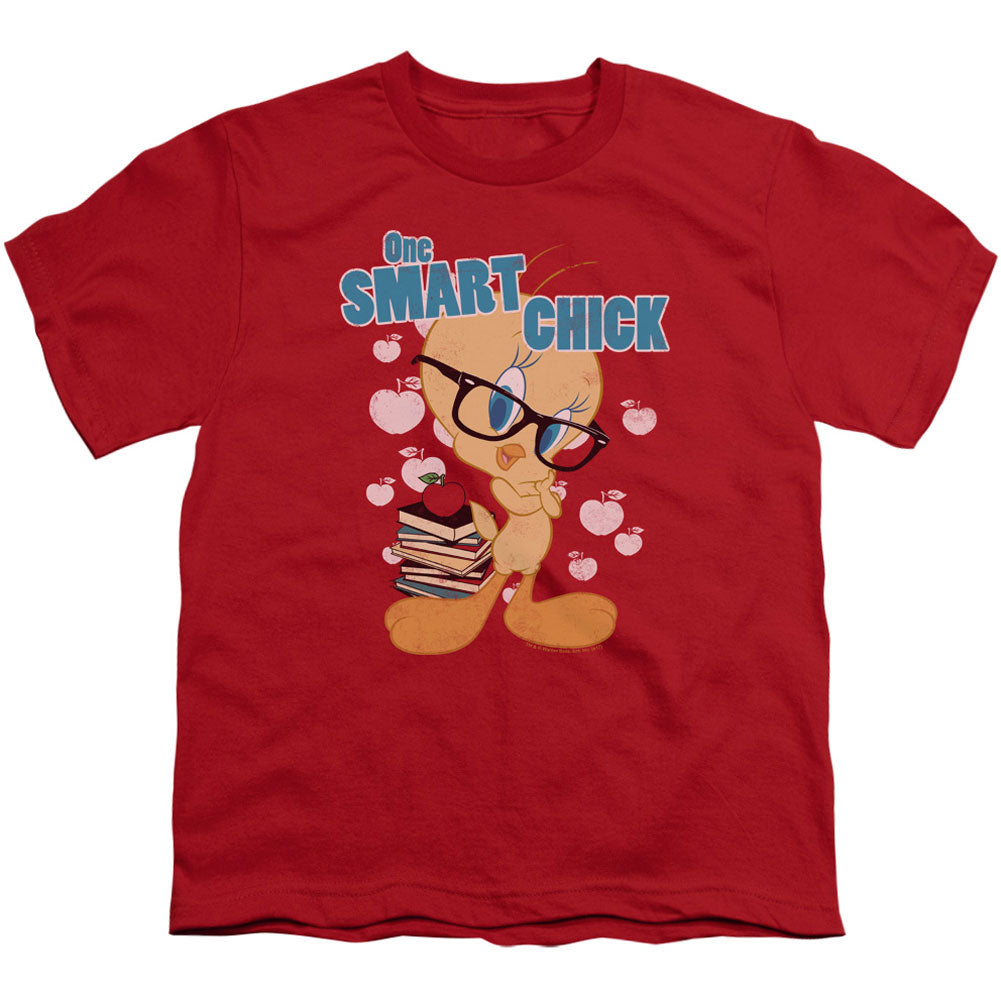 Looney Tunes One Smart Chick Youth T-shirt Front