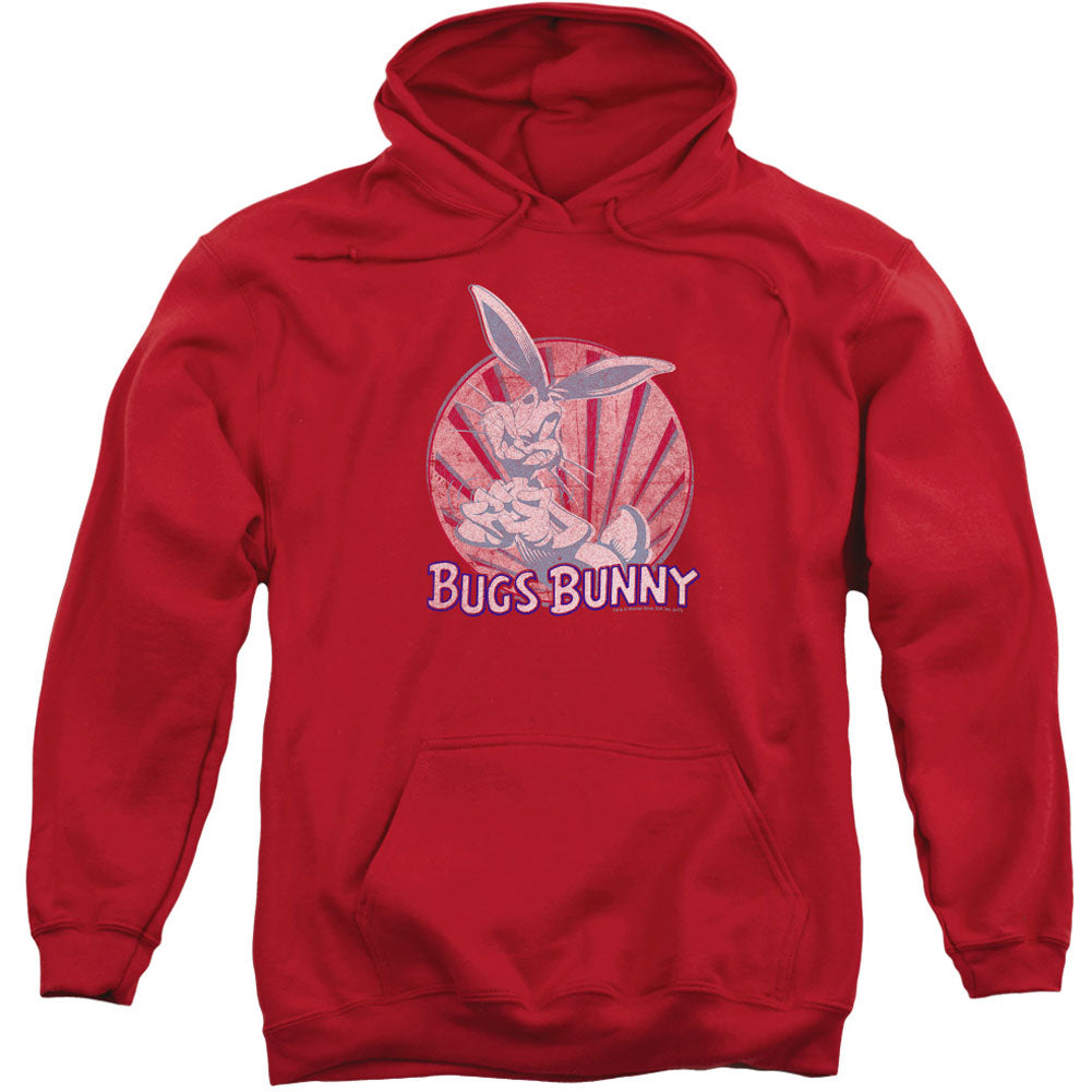 Looney Tunes Wishful Thinking Adult 25% Poly Hooded Sweatshirt Front
