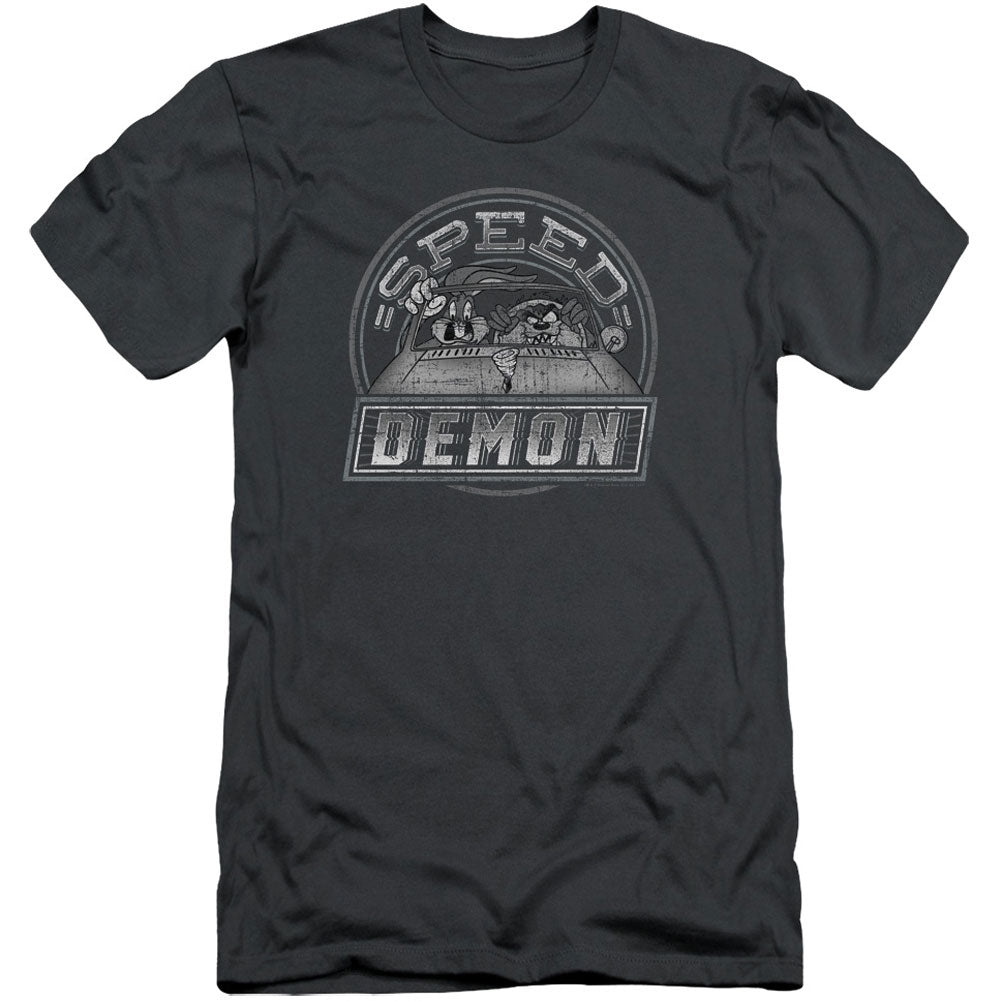 Looney Tunes Speed Demon Adult Slim Fit Slim Fit T-shirt Front