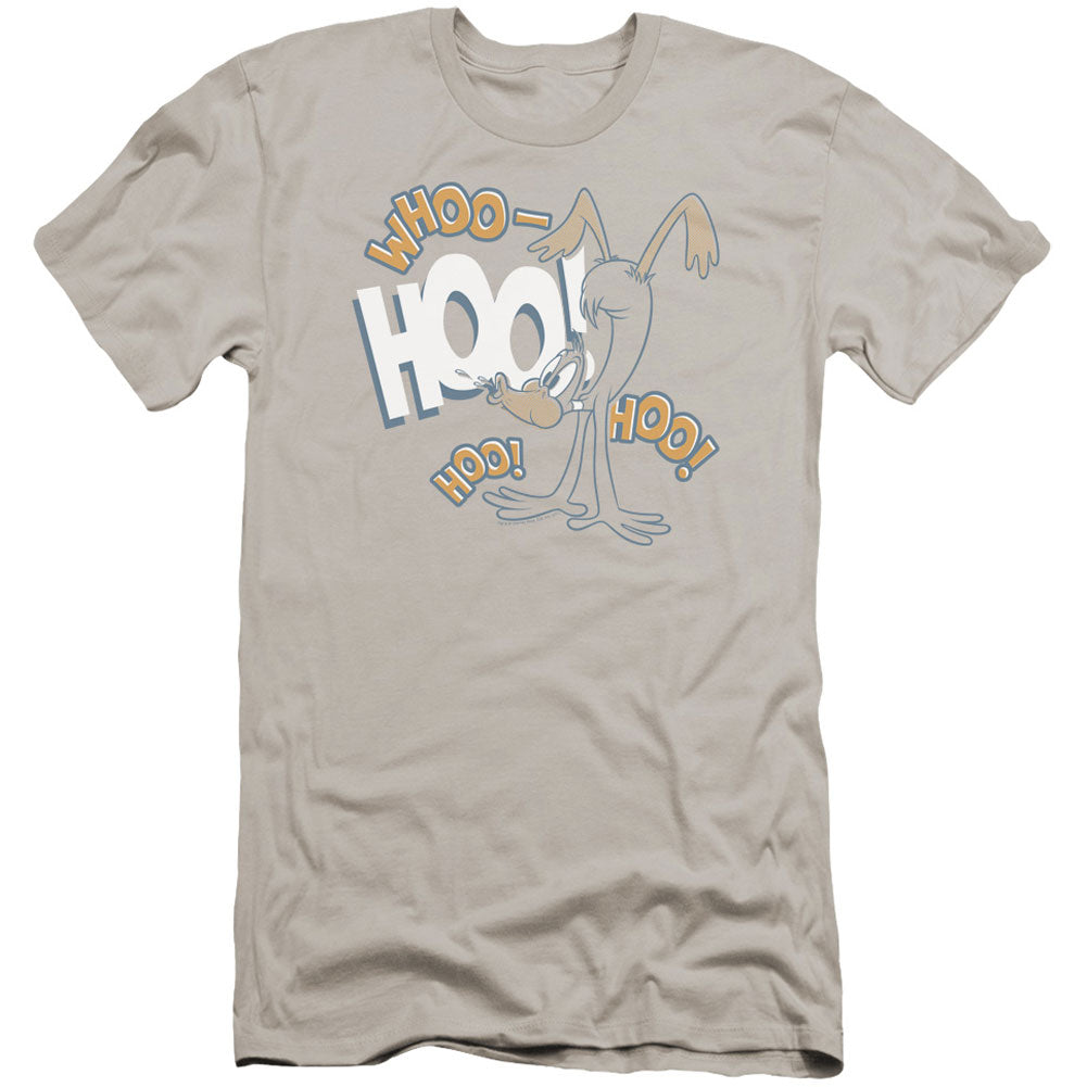Looney Tunes Daffy Laugh Premium Canvas Brand Slim Fit T-shirt Front