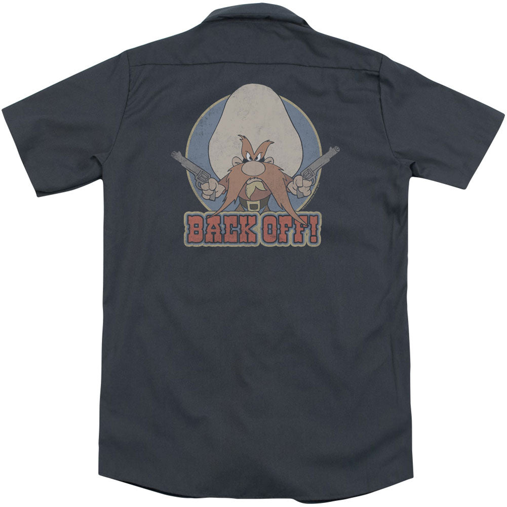 Looney Tunes I Said Back Off (Back Print) Workshirt Back
