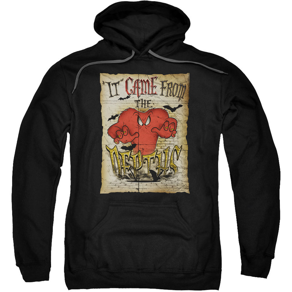 Looney Tunes The Depths Adult 25% Poly Hooded Sweatshirt Front