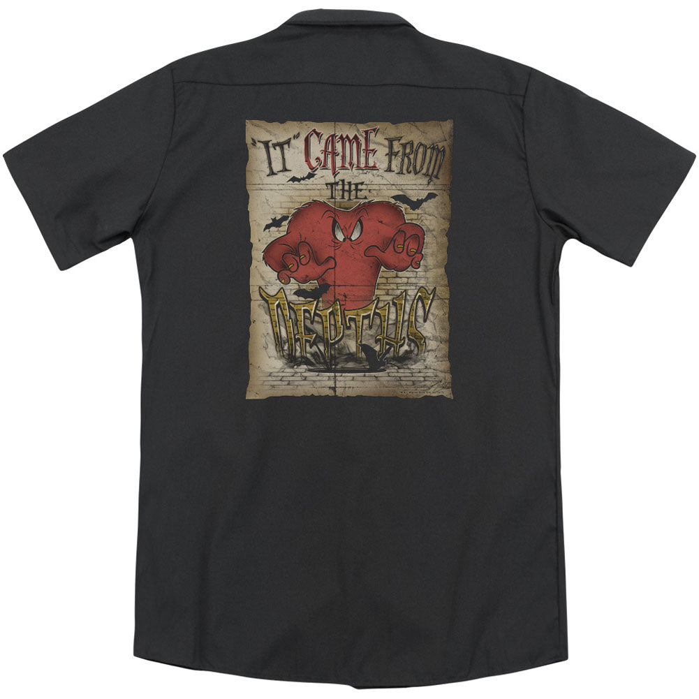 Looney Tunes The Depths (Back Print) Workshirt Back