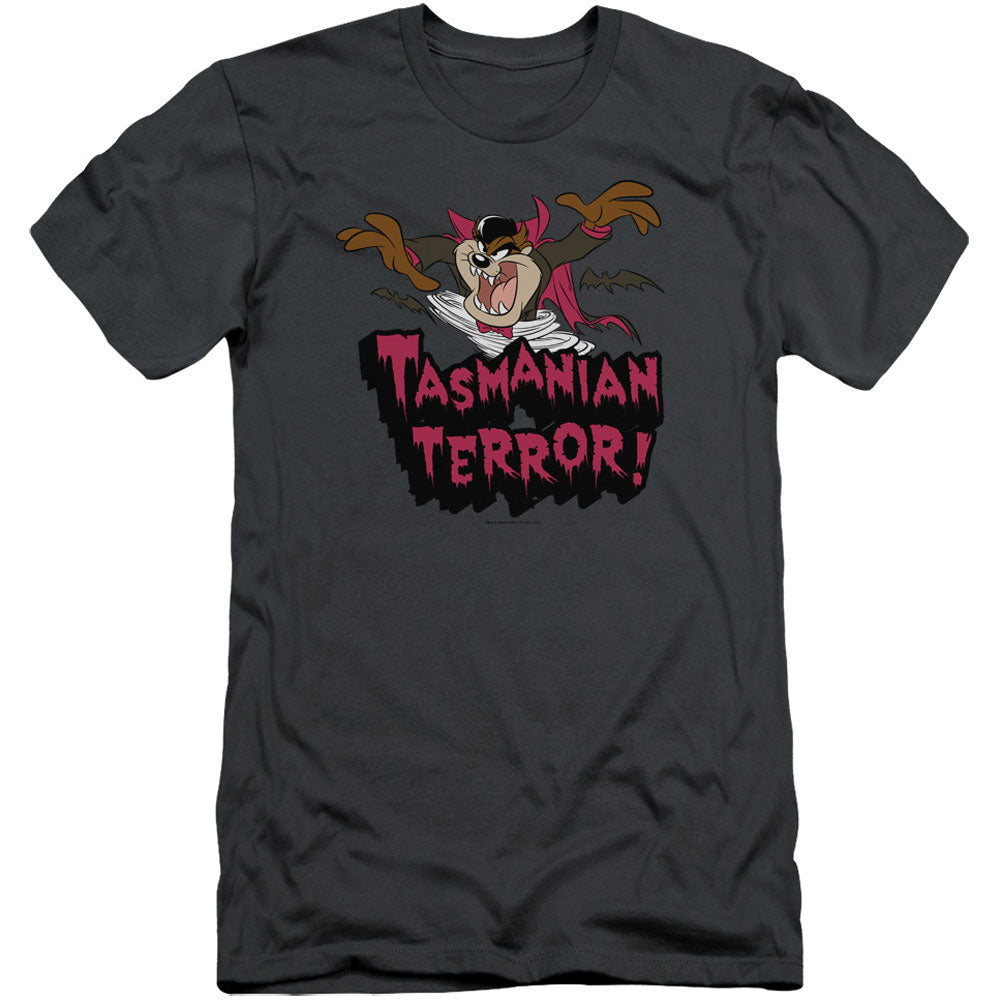 Looney Tunes Taz Terror Adult Slim Fit Slim Fit T-shirt Front