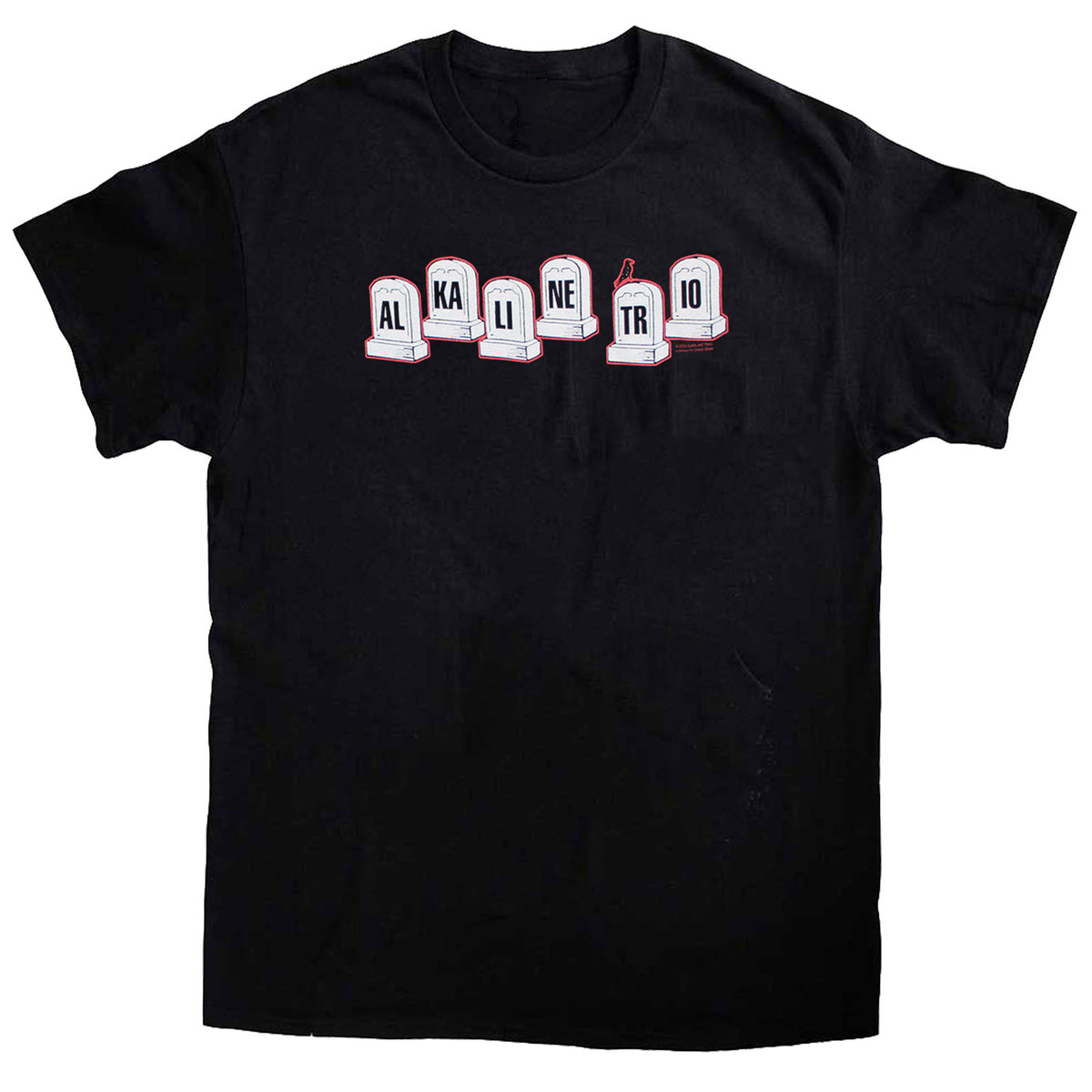 Alkaline Trio Gravestones Logo T-shirt Front