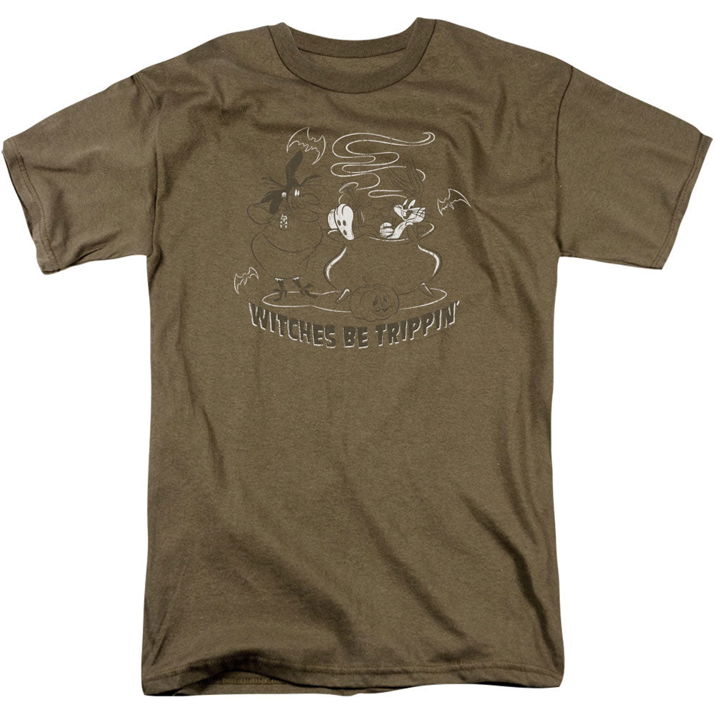 Looney Tunes Witches Adult T-shirt Front