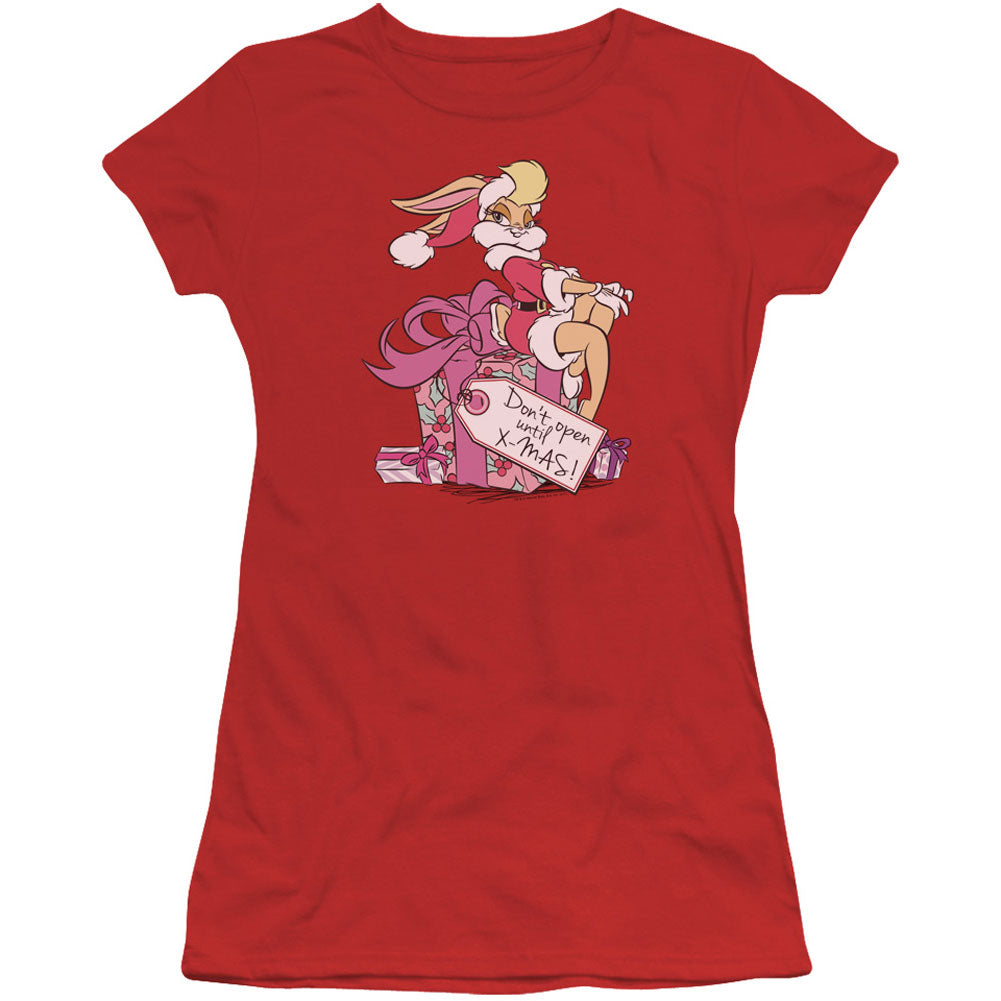 Looney Tunes Lola Present Cap Sleeve Junior Top Front