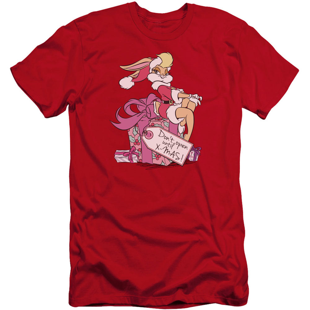 Looney Tunes Lola Present Premium Canvas Brand Slim Fit T-shirt Front
