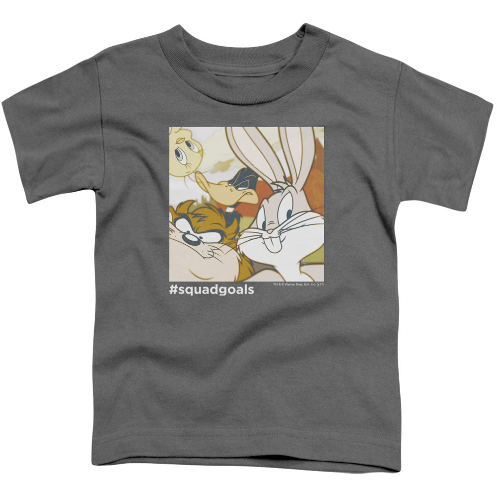 Looney Tunes Squad Goals Toddler Childrens T-shirt Front