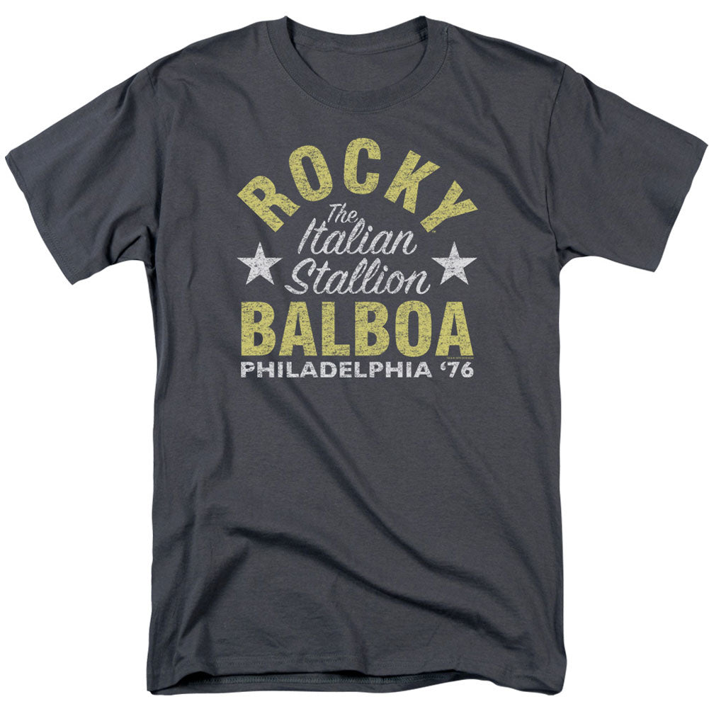 Rocky Philly Adult T-shirt Front