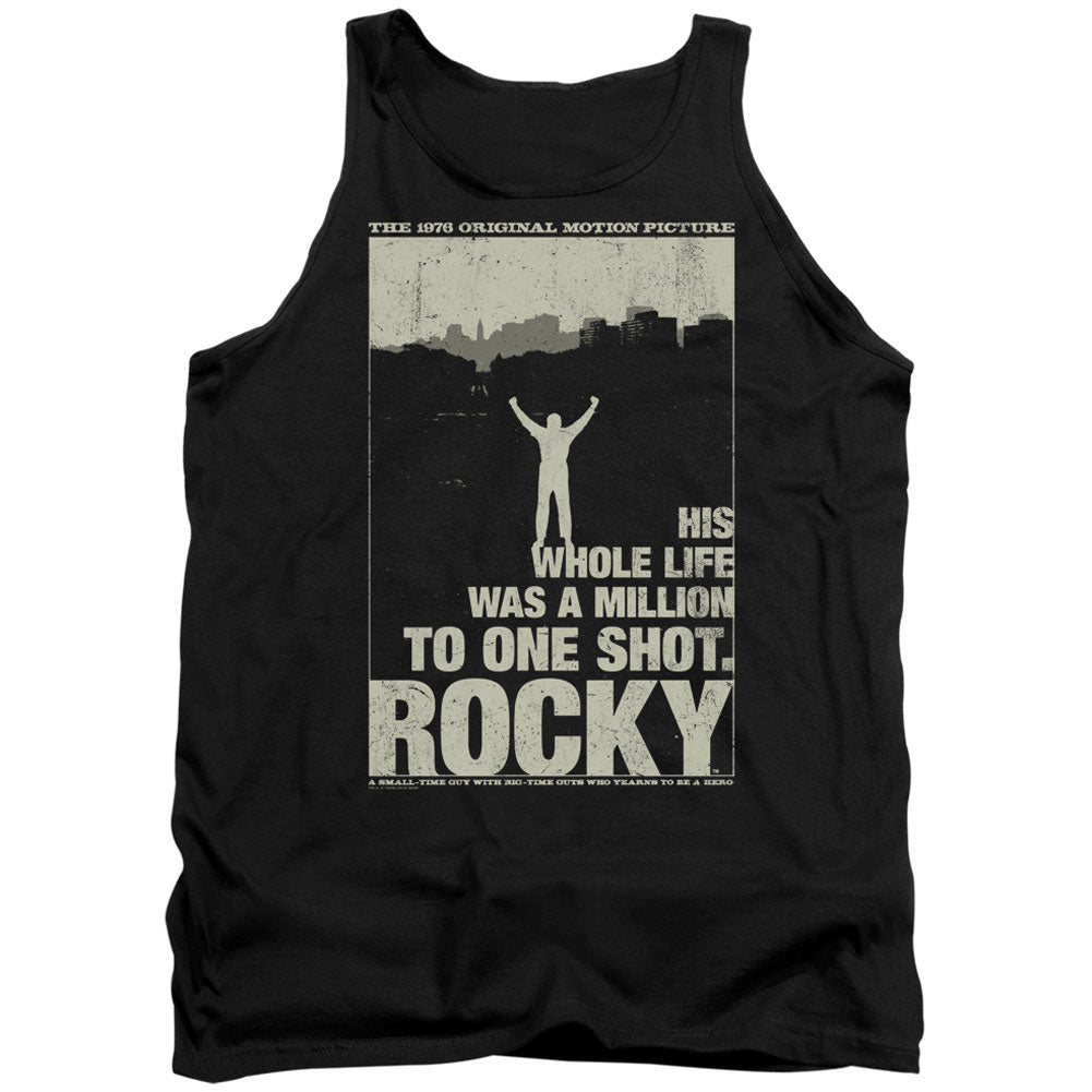 Rocky Silhouette Mens Tank Front