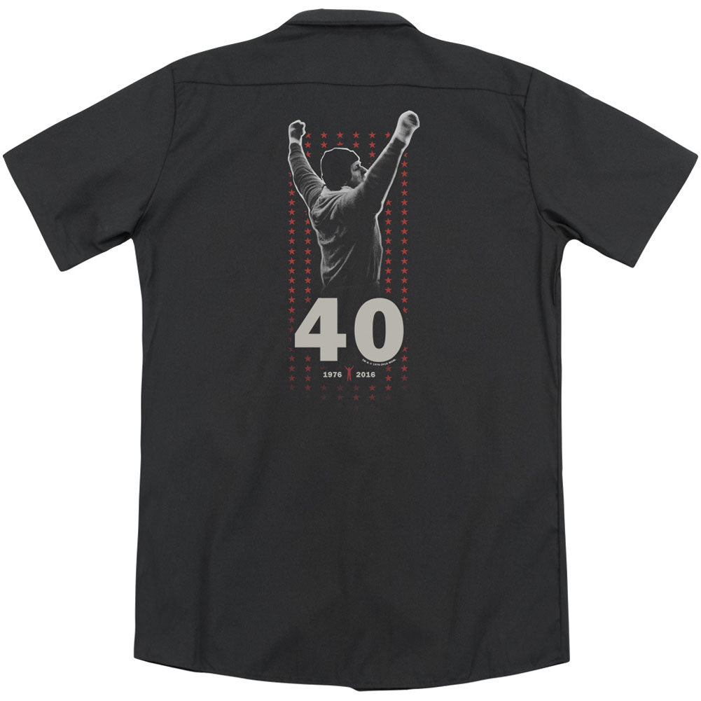 Rocky Stars (Back Print) Workshirt Back
