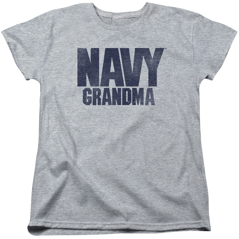 Navy Grandma Junior Top Front