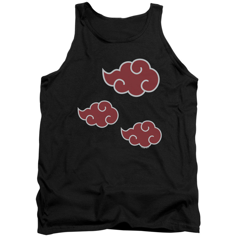 Naruto Akatsuki Clouds Mens Tank Front