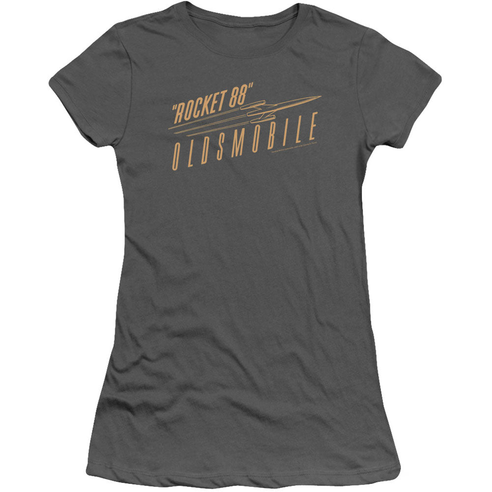 Oldsmobile Retro 88 Cap Sleeve Junior Top Front
