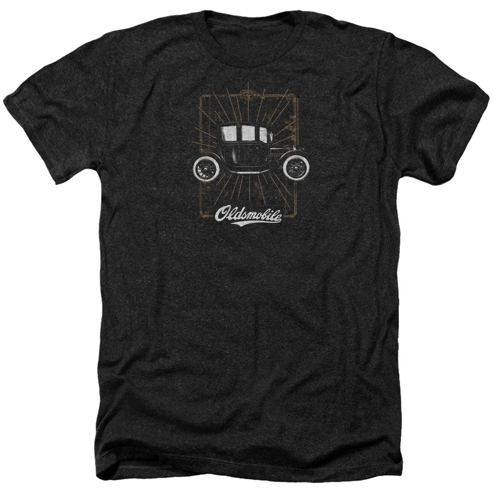 Oldsmobile 1912 Defender Adult Heather 40% Poly T-shirt Front