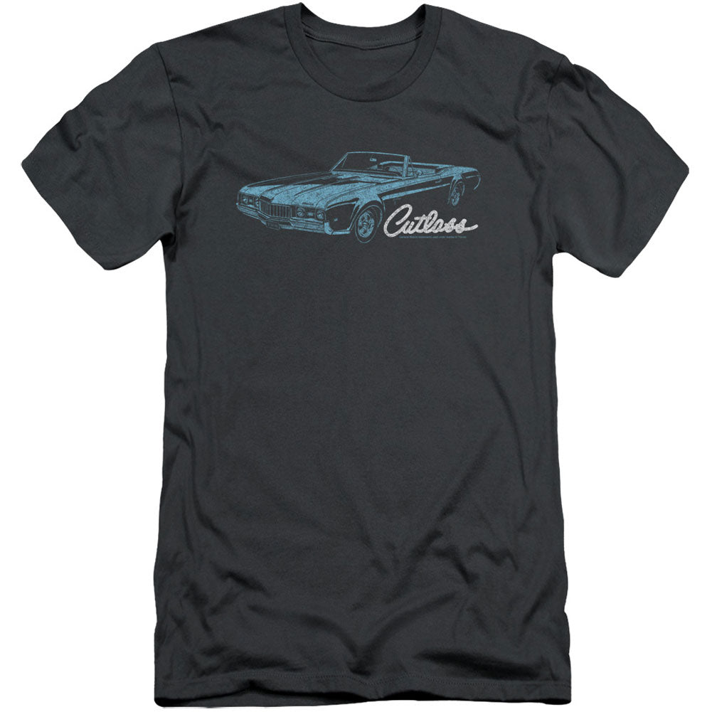 Oldsmobile 68 Cutlass Adult Slim Fit Slim Fit T-shirt Front