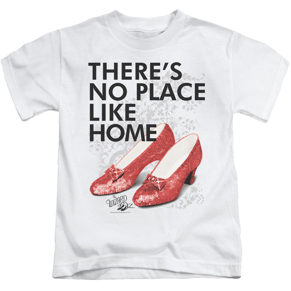 Wizard Of Oz No Place Like Home Juvenile Childrens T-shirt Front