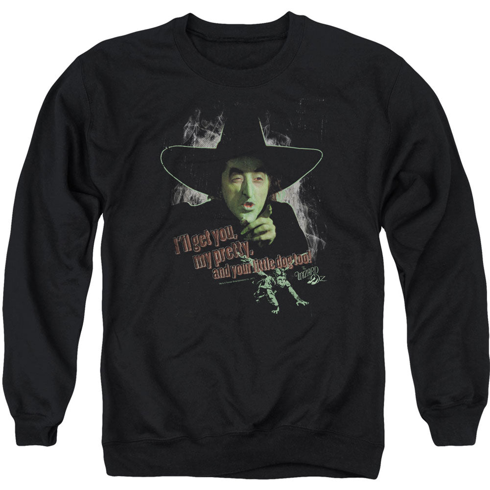 Wizard Of Oz And Your Little Dog Too Adult Sweatshirt Front