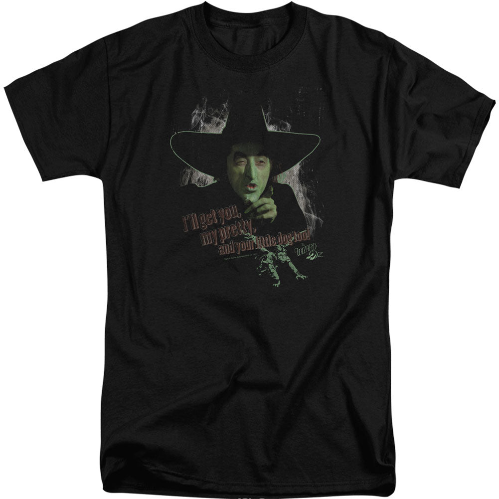 Wizard Of Oz And Your Little Dog Too Adult Tall T-shirt Tall Front