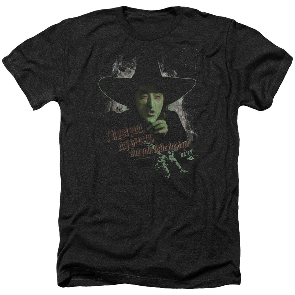Wizard Of Oz And Your Little Dog Too Adult Heather 40% Poly T-shirt Front