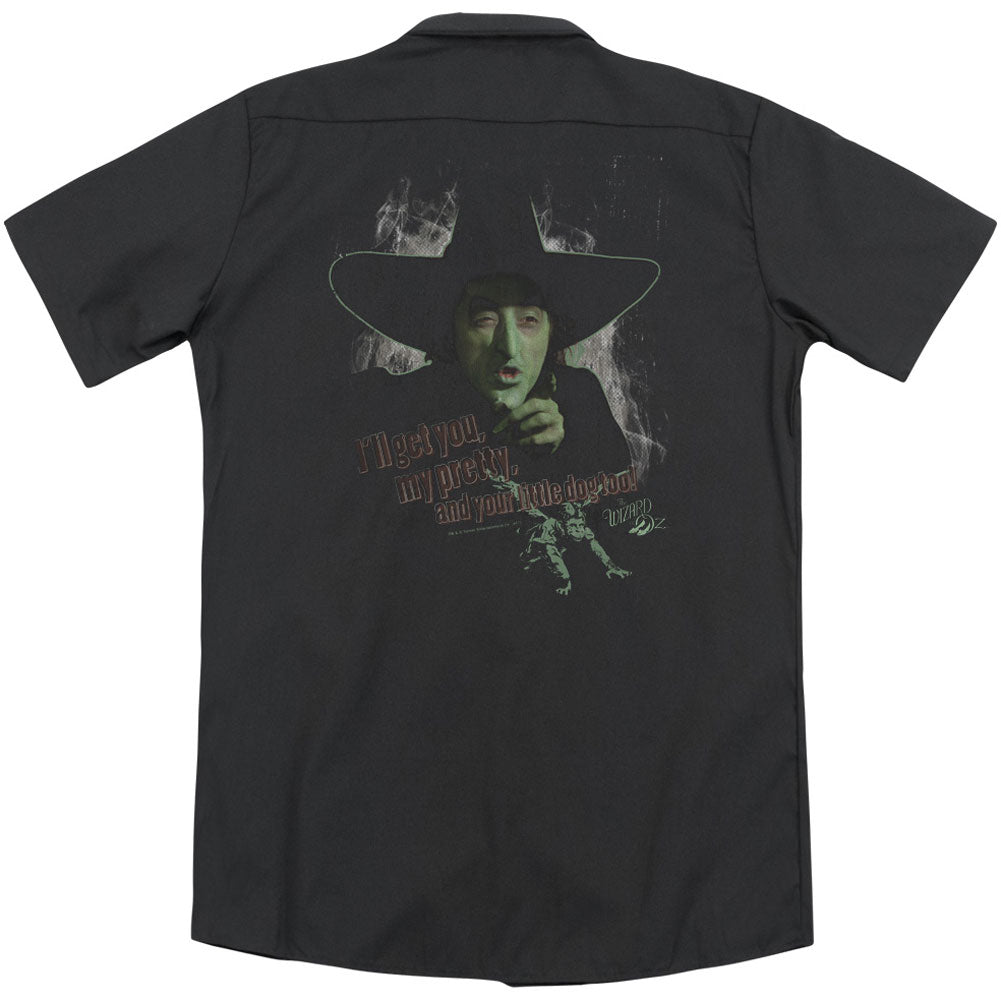 Wizard Of Oz And Your Little Dog Too (Back Print) Workshirt Back
