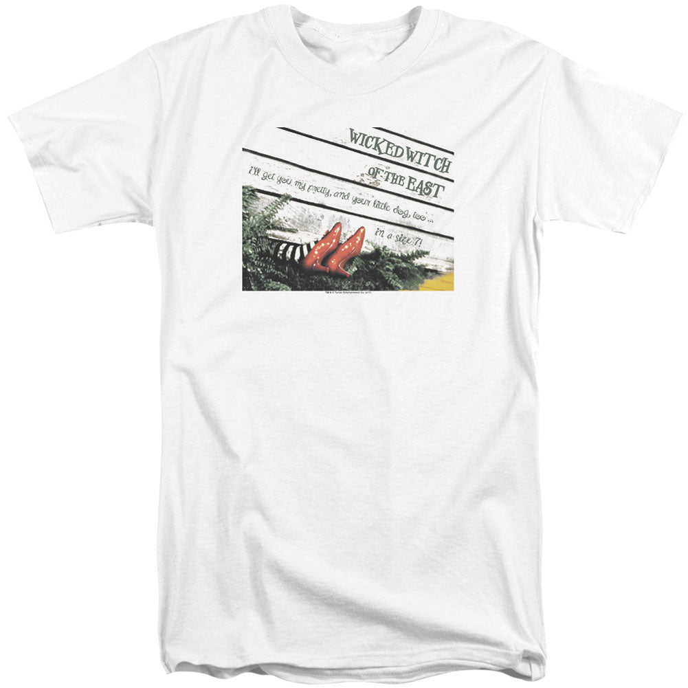 Wizard Of Oz Size 7 Adult Tall T-shirt Tall Front