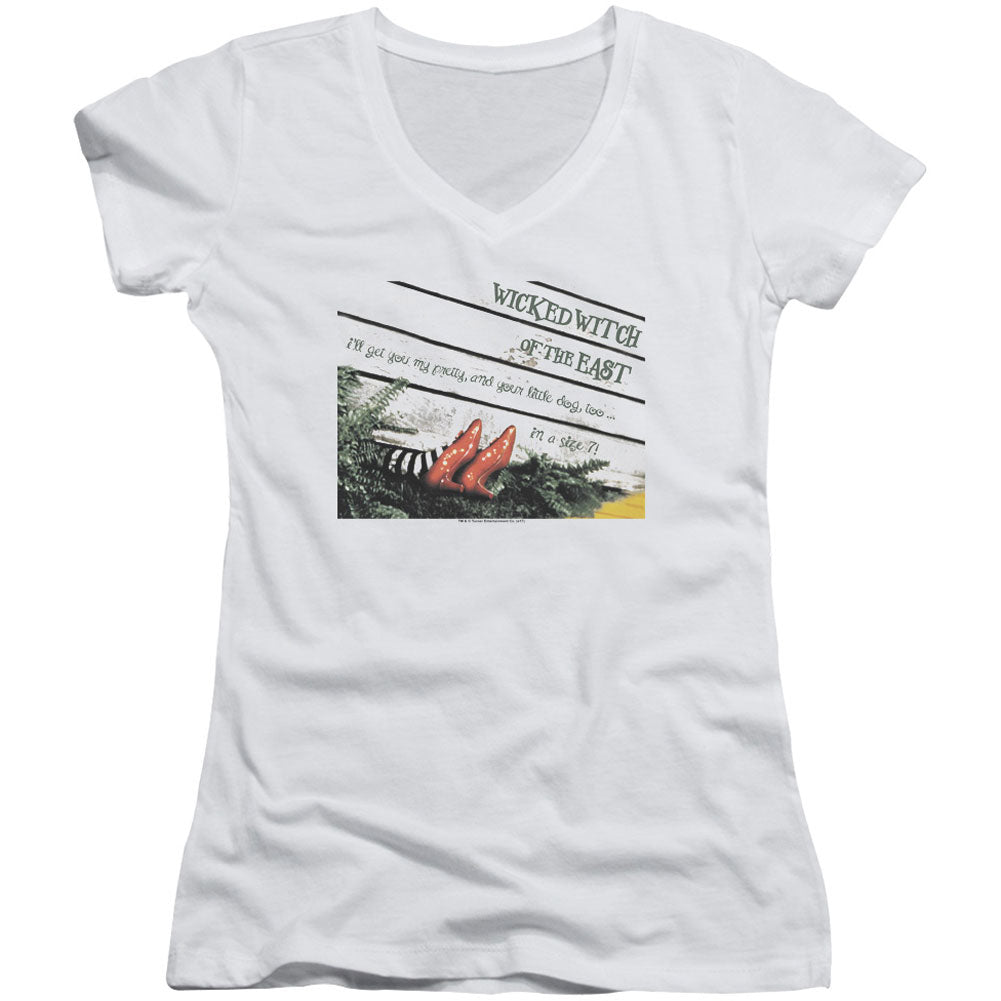 Wizard Of Oz Size 7 V-Neck Junior Top Front