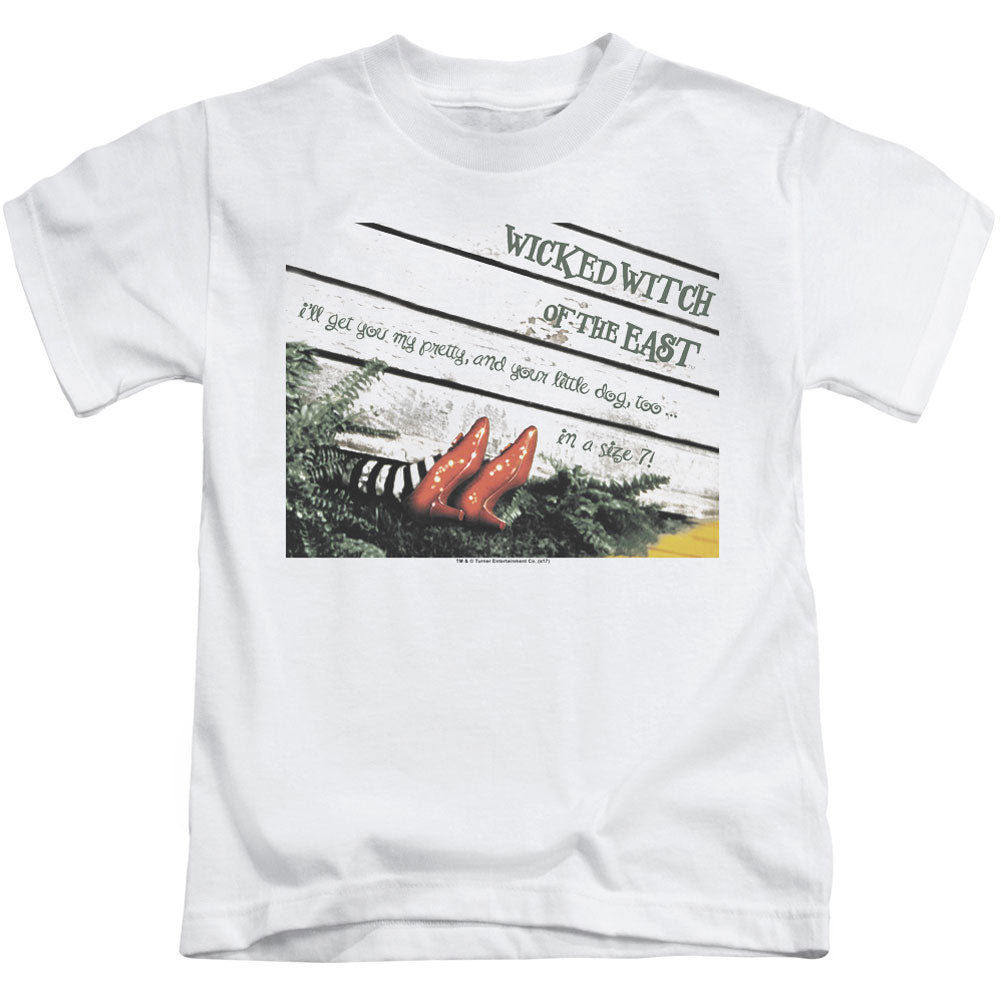 Wizard Of Oz Size 7 Juvenile Childrens T-shirt Front