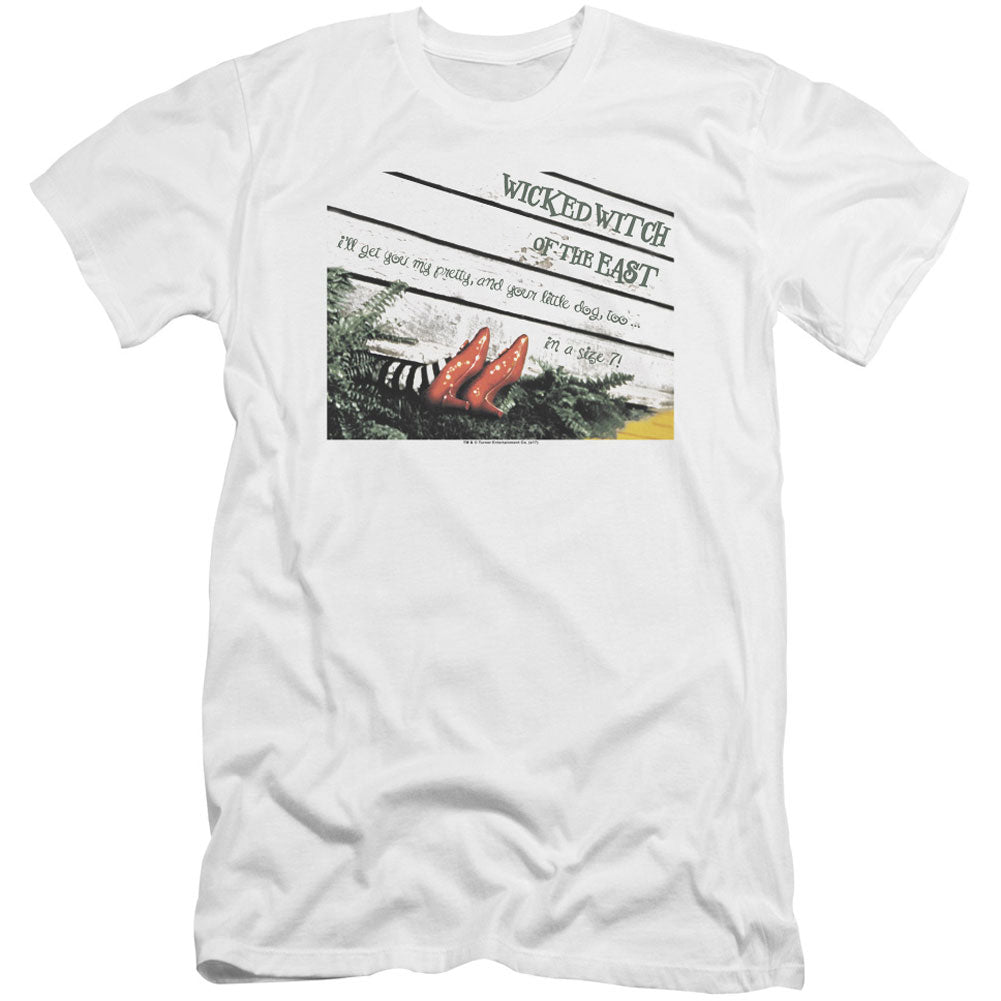 Wizard Of Oz Size 7 Premium Canvas Brand Slim Fit T-shirt Front