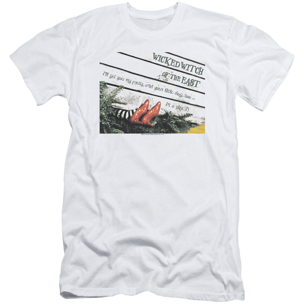 Wizard Of Oz Size 7 Adult Slim Fit Slim Fit T-shirt Front