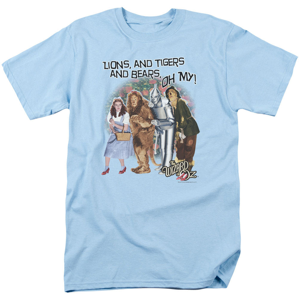 Wizard Of Oz Oh My Adult T-shirt Front