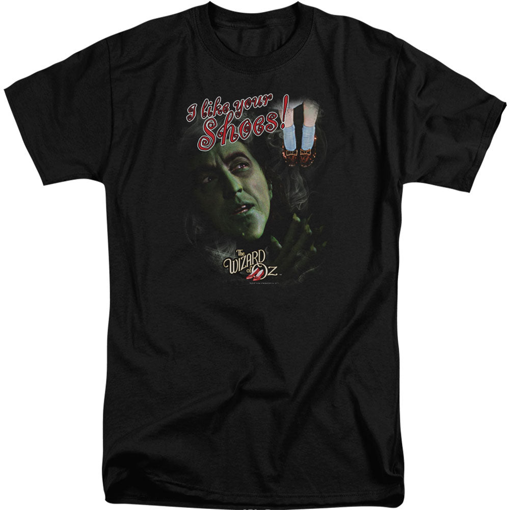 Wizard Of Oz I Like Your Shoes Adult Tall T-shirt Tall Front