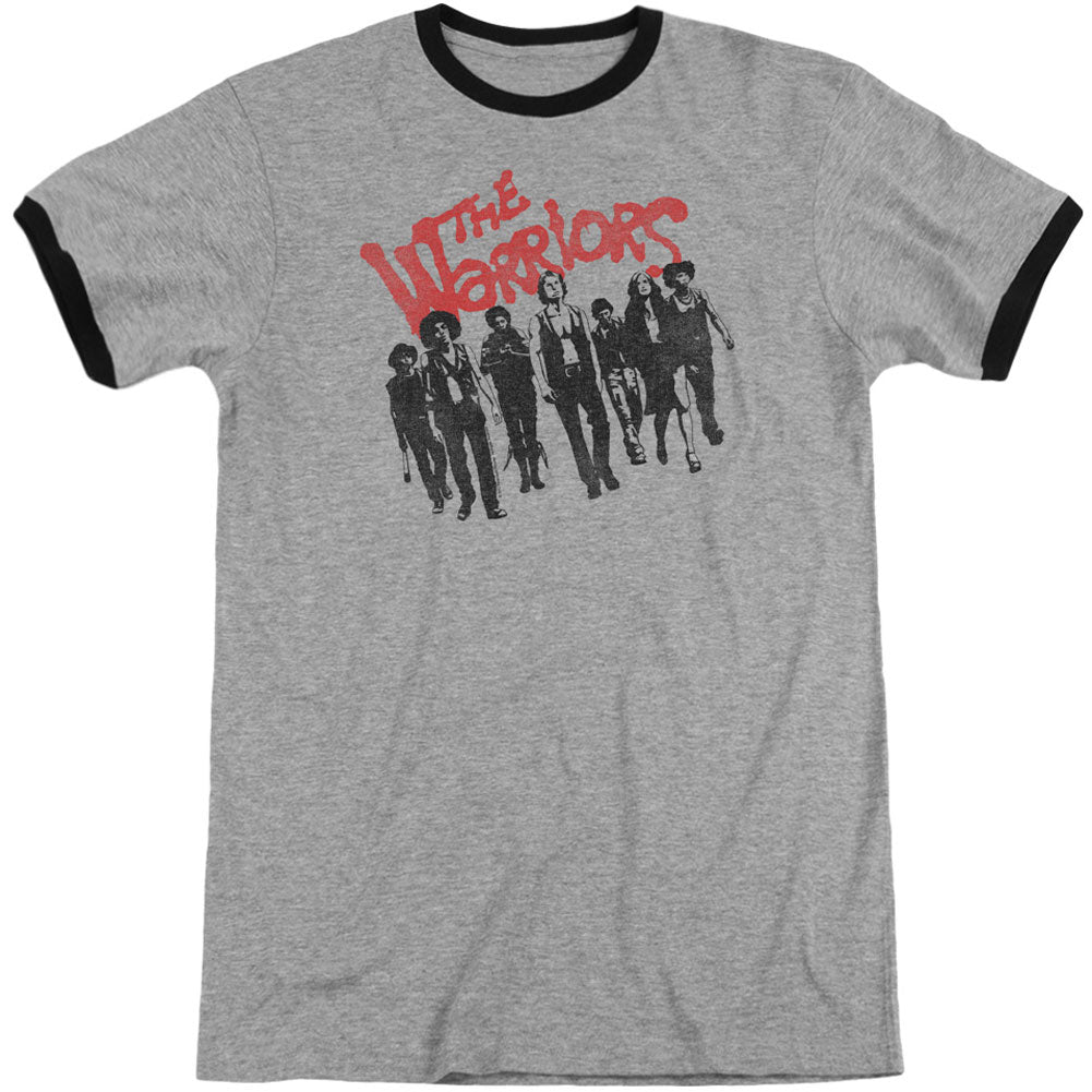 Warriors - Movie The Gang Adult Ringer T-shirt Front