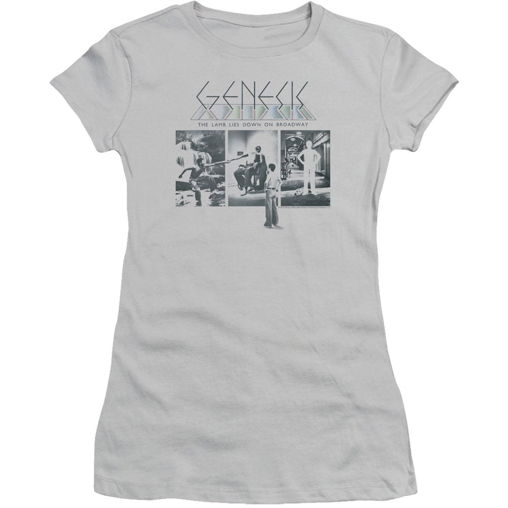 Genesis The Lamb Down On Broadway Cap Sleeve Junior Top Front