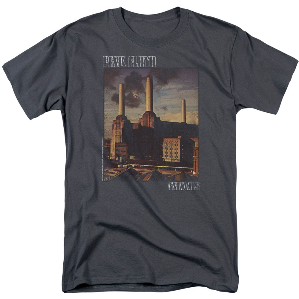 Pink Floyd Faded Animals Adult T-shirt