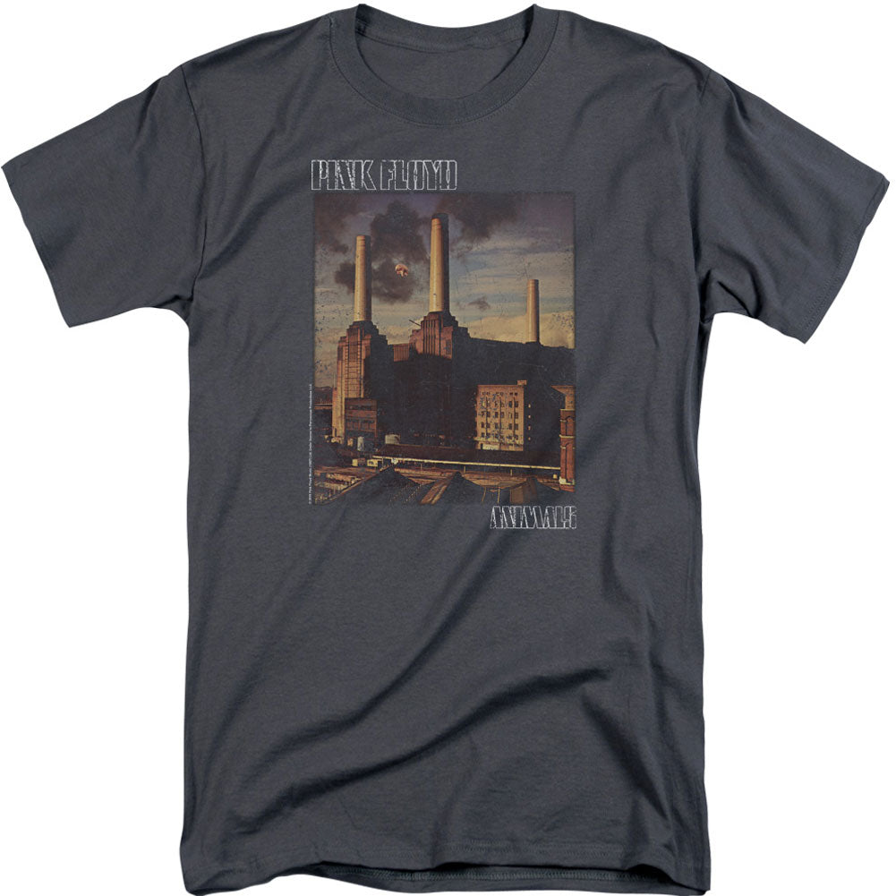 Pink Floyd Faded Animals Adult Tall T-shirt Tall Front