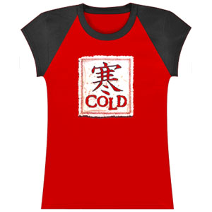 Cold Patch Raglan Babydoll Front