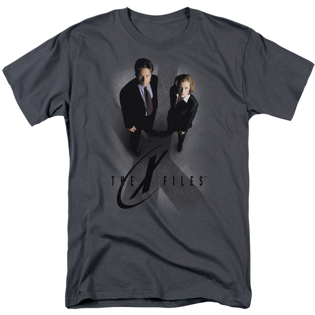 X Files X Marks The Spot Adult T-shirt Front
