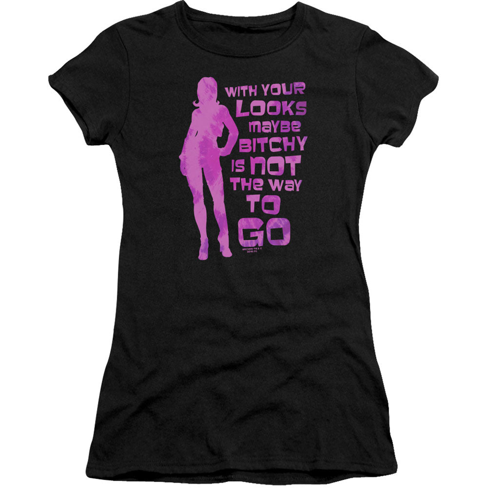 Archer Lanas Advice Cap Sleeve Junior Top Front