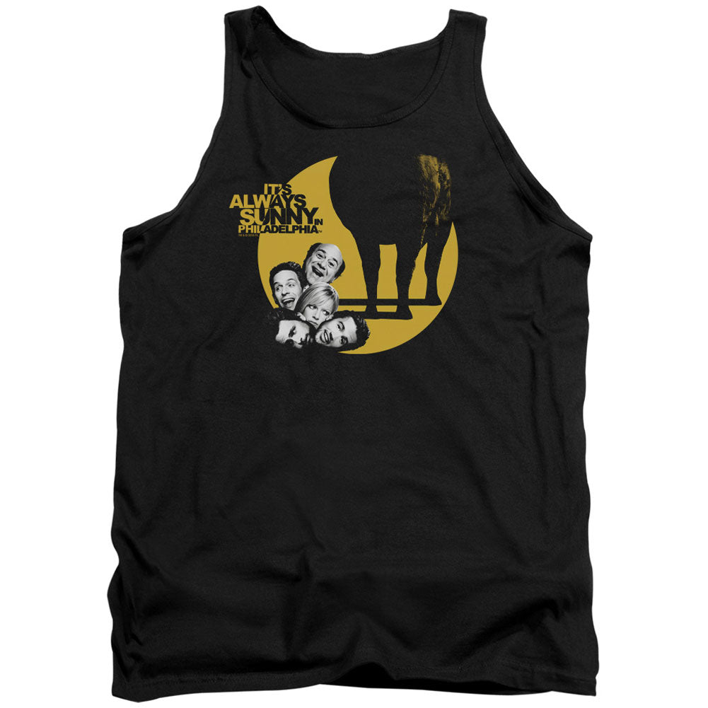Its Always Sunny In Philadelphia Pile Mens Tank Front