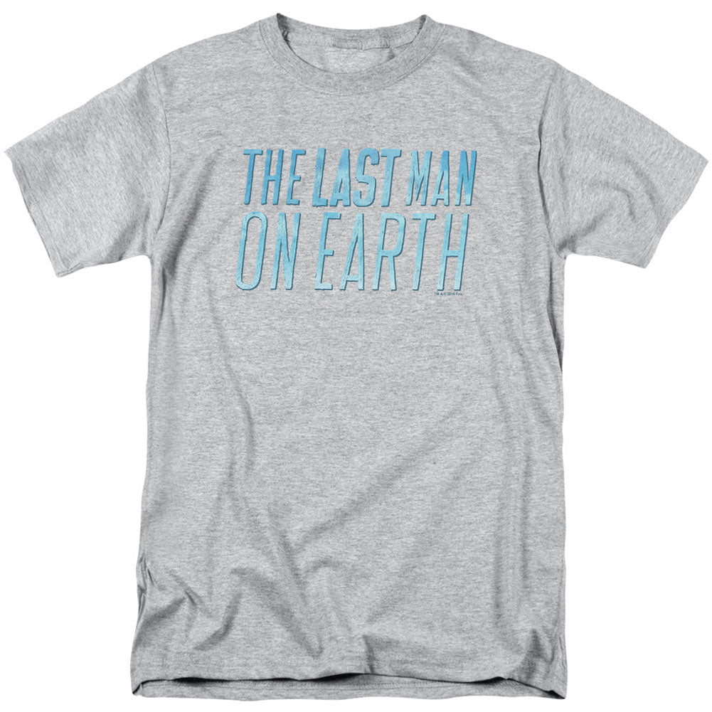 Last Man On Earth Logo Adult T-shirt Front