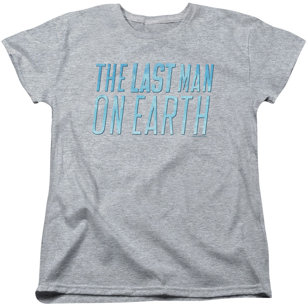 Last Man On Earth Logo Junior Top Front