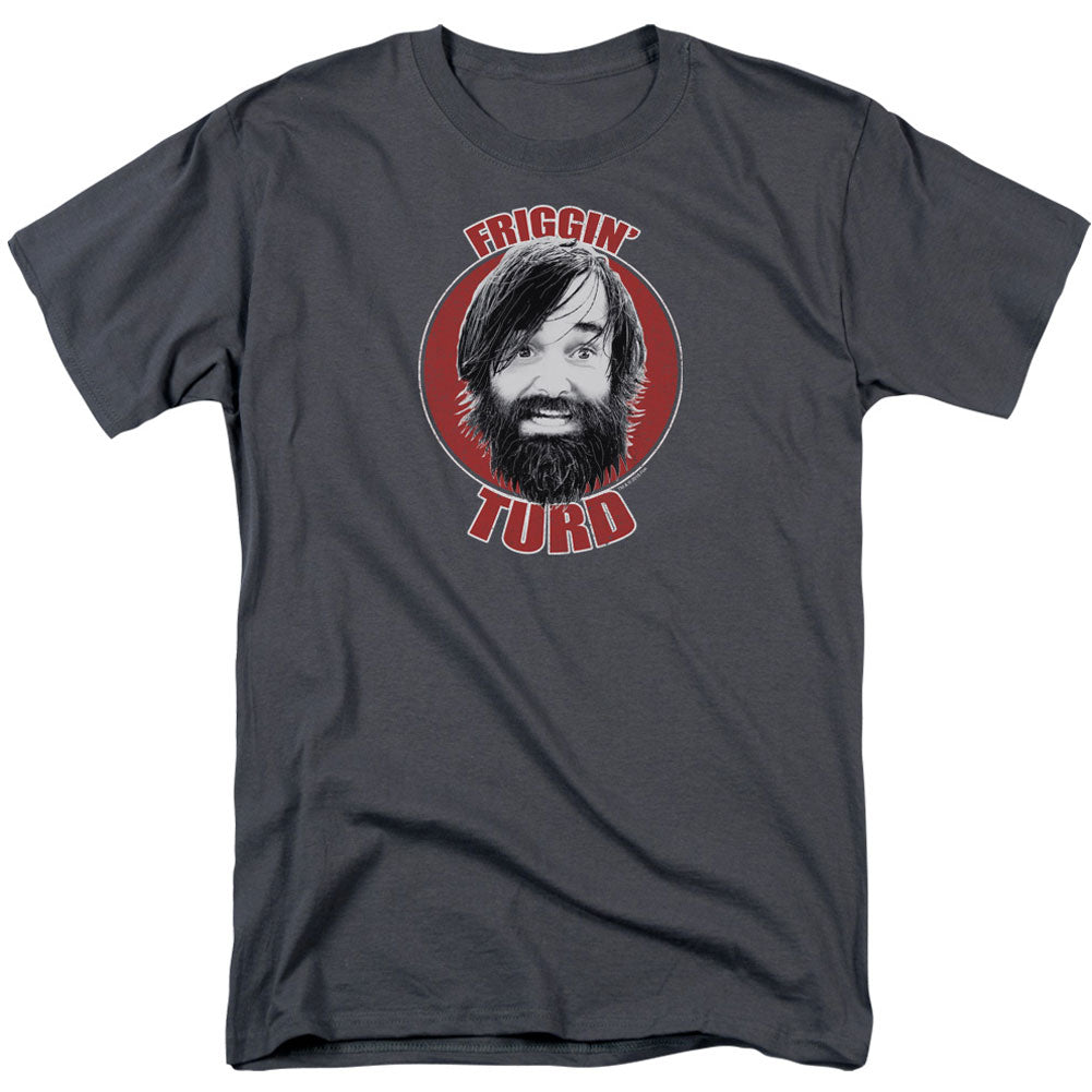 Last Man On Earth Friggin Turd Adult T-shirt Front