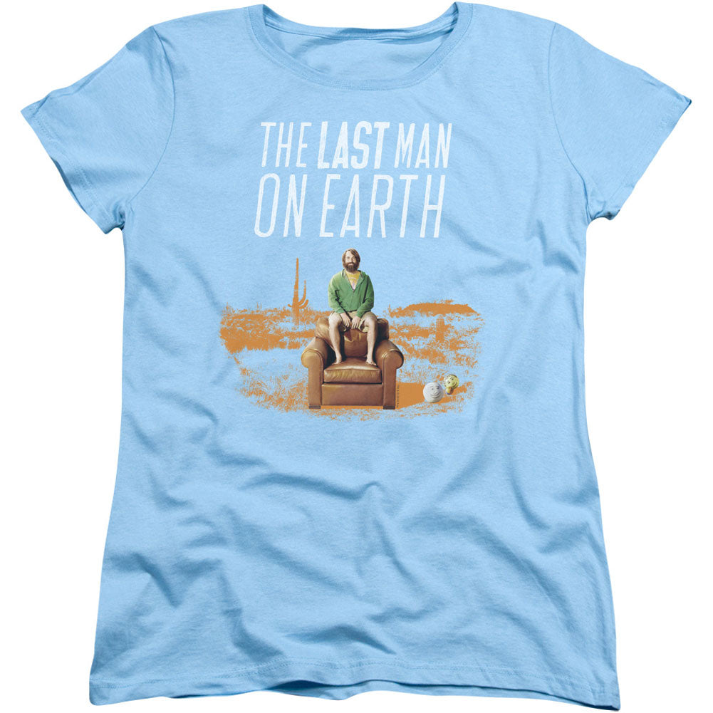 Last Man On Earth Phil On Chair Junior Top Front