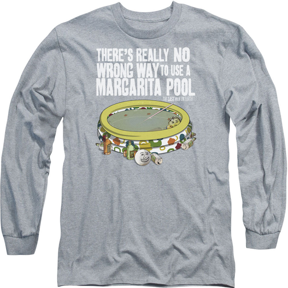 Last Man On Earth Phil On Chair Long Sleeve Front