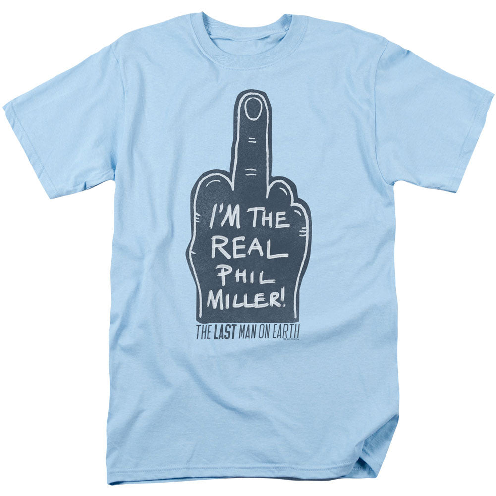 Last Man On Earth Real Phil Adult T-shirt Front