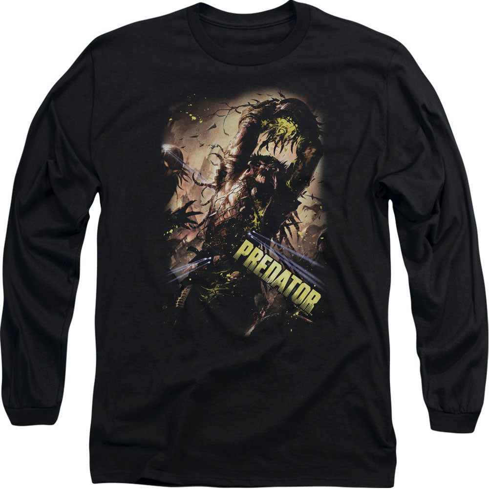 Predator Heads Up Long Sleeve Front