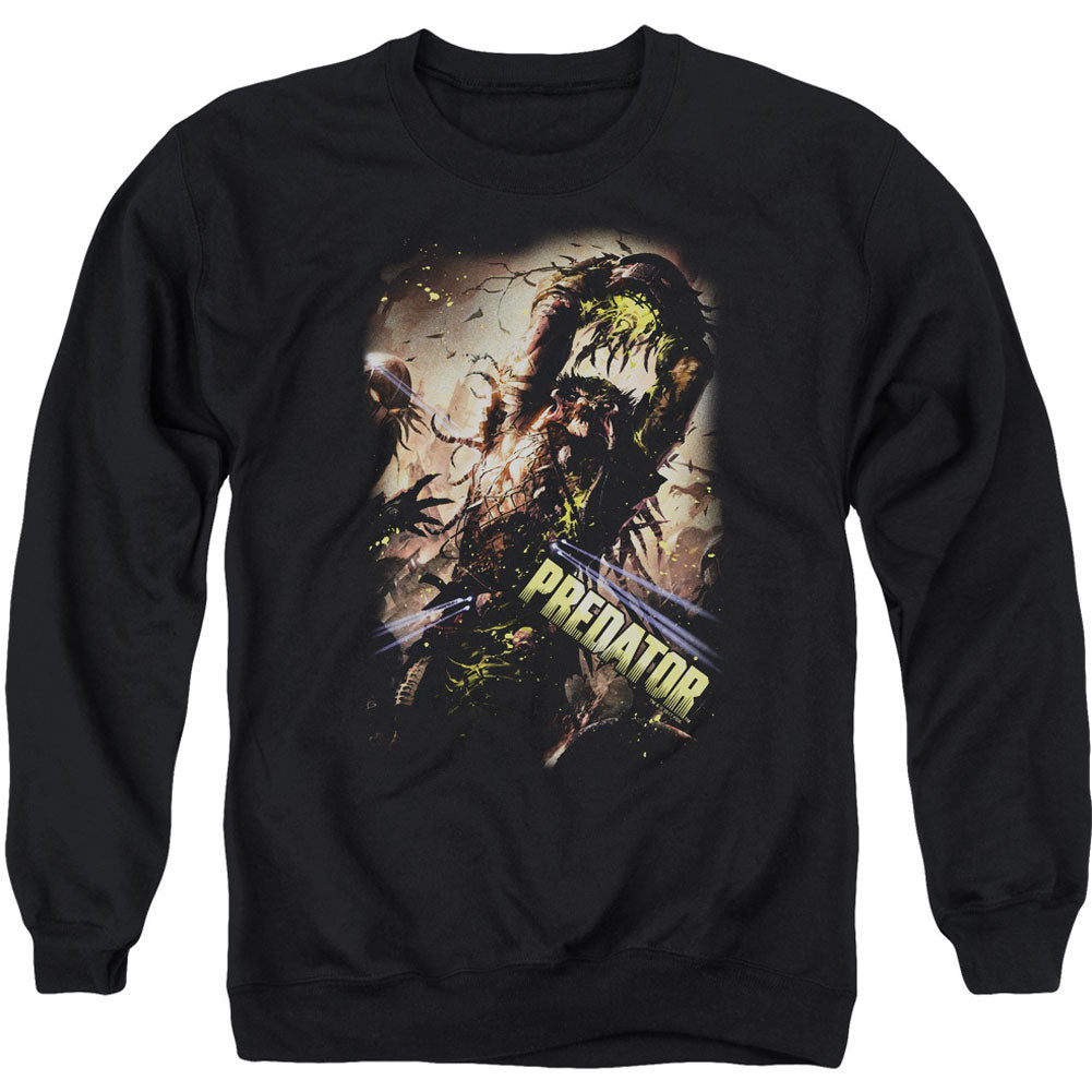 Predator Heads Up Adult Sweatshirt Front