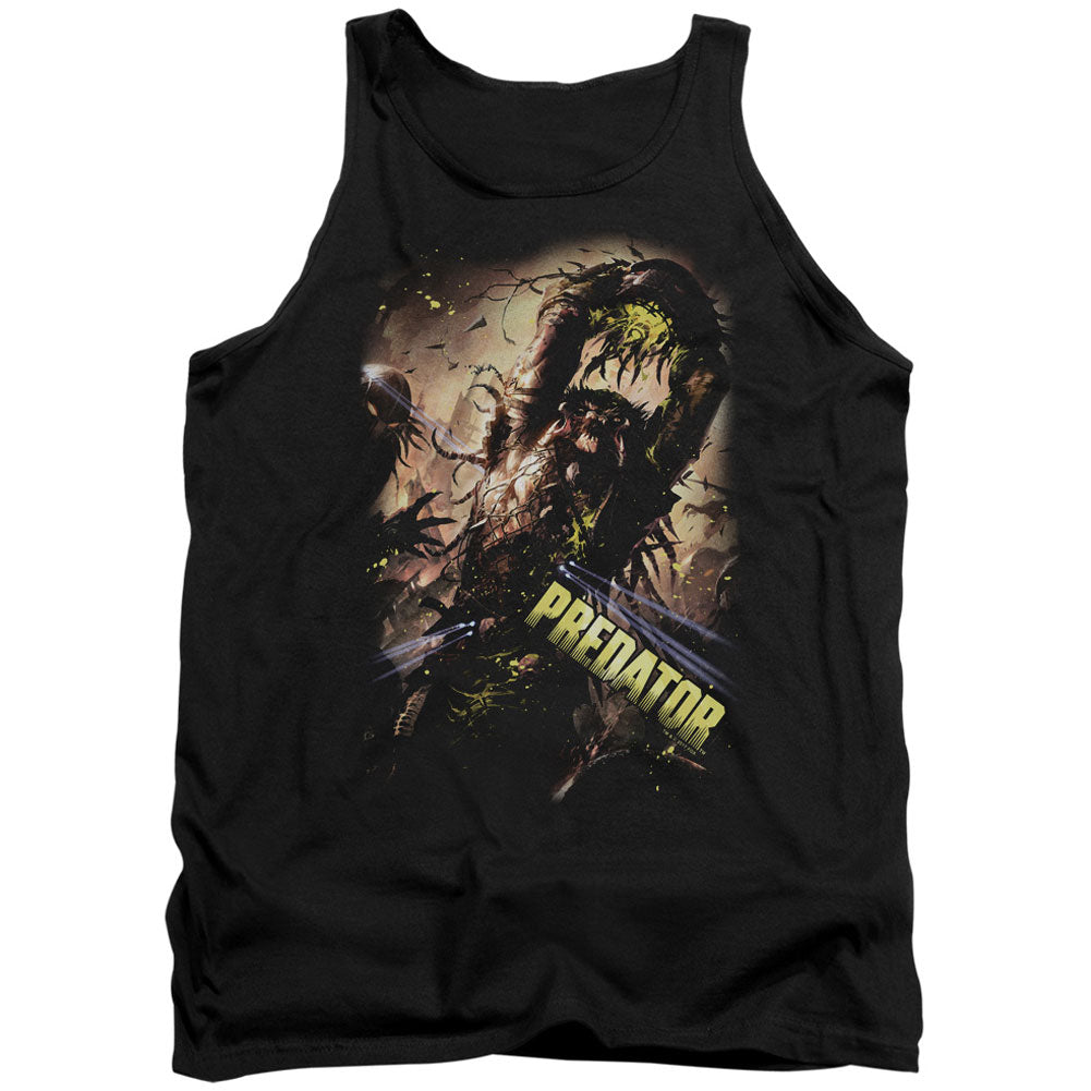 Predator Heads Up Mens Tank Front
